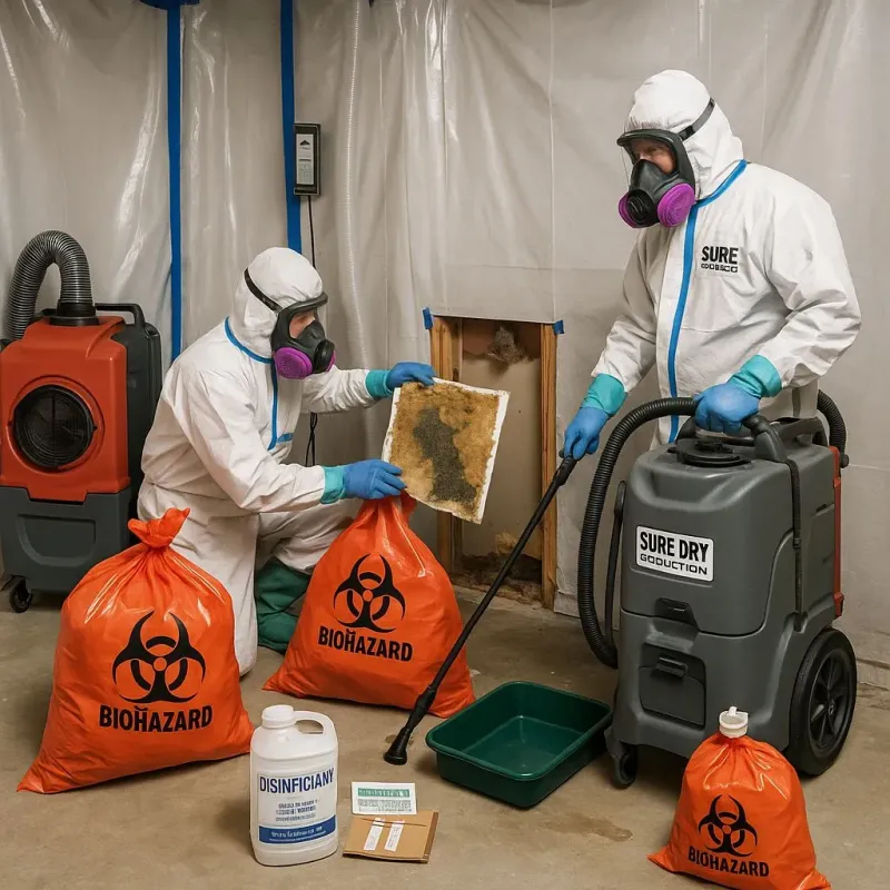 Contaminated Water Handling Protocols process in Atherton, CA