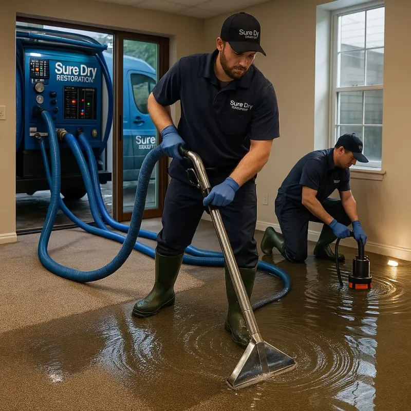 Water Extraction and Removal process in Atherton, CA